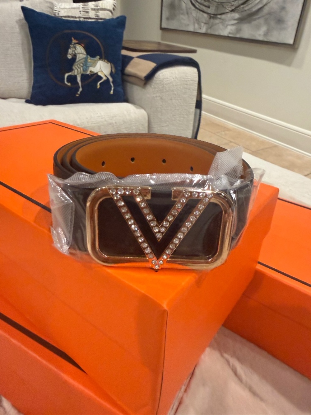 Fashion reversible belt, New never worn